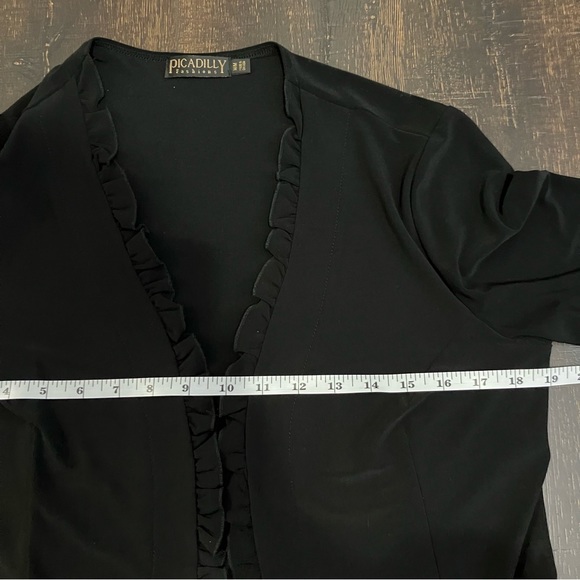 Picadilly | Black night out cardigan - Picture 3 of 7